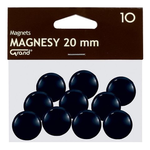 Grand Magnes czarny [mm:] 20 Grand (130-1687) 10 sztuk