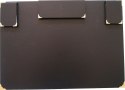 Warta Podkład na biurko z wyposażeniem czarny płyta piśniowa pokryta okleiną PVC [mm:] 700x500 Warta (1824-910-012)