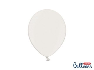 Partydeco Balon gumowy Partydeco Party Deco BALONY STRONG PASTEL pastelowy 50 szt biały tytanowy (SB12P-008/50)