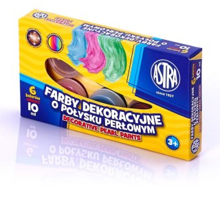 Astra Farby plakatowe Astra perłowe kolor: mix 10ml 6 kolor. (83411902)