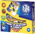 Astra Farby plakatowe Astra w tubach kolor: mix 30ml 6 kolor. (83119900)