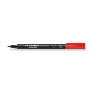 Staedtler Foliopis Staedtler, czerwony 0,8mm