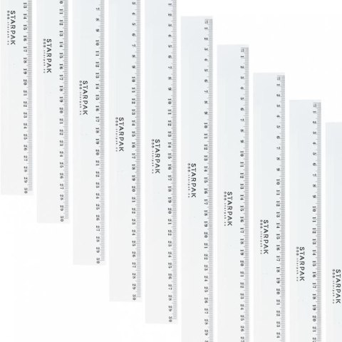 Starpak Linijka plastik Starpak 30cm (472865)