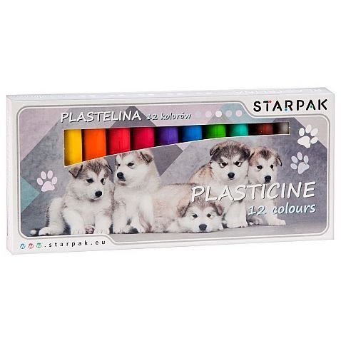 Starpak Plastelina Starpak 12 kol. Cuties mix (432669)