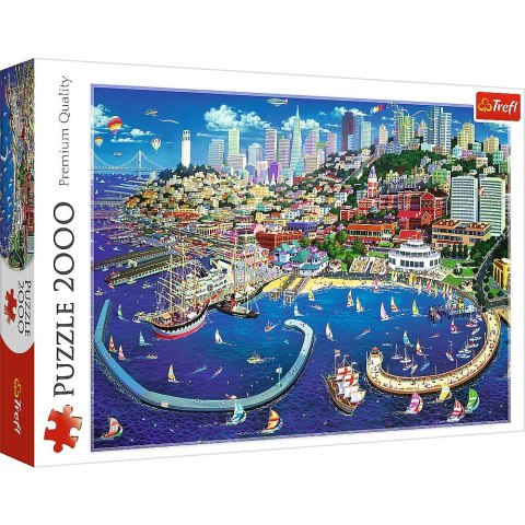 Trefl Puzzle Trefl Zatoka San Francisco 2000 el. (27107)