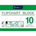 Interdruk Blok do tablic flipchart A1 10k. 80g czysty [mm:] 1000x640 Interdruk (FLI10)