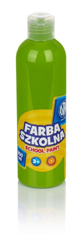 Astra Farby plakatowe Astra szkolne kolor: limonkowy 250ml 1 kolor.