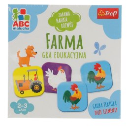 Trefl Gra edukacyjna Trefl Farma z Serii ABC Malucha Farma (01944)