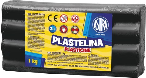 Astra Plastelina Astra 1 kol. CZARNY 1000g