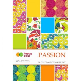 Happy Color Blok artystyczny Happy Color 20x29 cm 170-220g 10ark 5 motyw.happy color A4 10k (HA 7717 2029-PA)