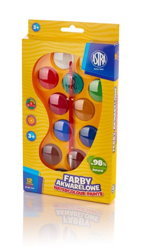 Astra Farby akwarelowe Astra 12 kolor. Astra Farby akwarelowe Astra 12 kolor.