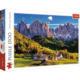 Trefl Puzzle Trefl Dolina Val di Funes, Dolomity, Włochy 1500 el. (26163)