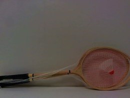 Dromader Rakieta do badmintona drewniana Dromader (130-02631)
