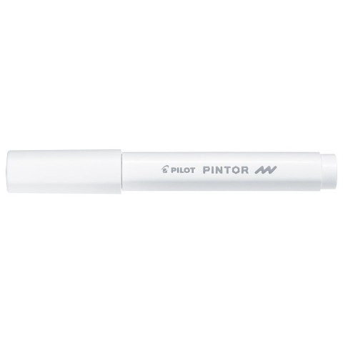 Pilot Marker specjalistyczny Pilot PINTOR biały Fmm okrągła końcówka (PISW-PT-F-W)