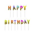 Godan Świeczka urodzinowa Pikery Happy Birthday brokatowe Godan (SF-SPHB)