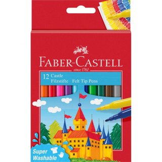 Faber Castell Flamaster Faber Castell zamek 12 kol. (554201)