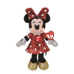 Ty Pluszak Beanie Babies Myszka Minnie z dźwiękiem [mm:] 200 Ty (TY41266)