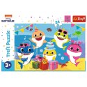 Trefl Puzzle Trefl Wesołe Baby Shark 24 el. (14337)