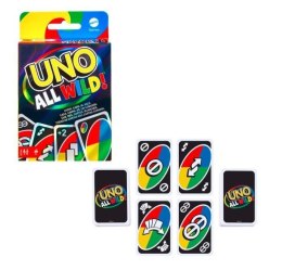 Mattel Gra karciana Mattel Uno All Wild dzikie karty (HHL33)