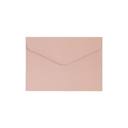 Galeria Papieru Koperta gładki satynowany pudrowy C6 różowy Galeria Papieru (280235) 10 sztuk