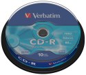 Verbatim Płyta cd Verbatim CD-R cake 10 700MB x52