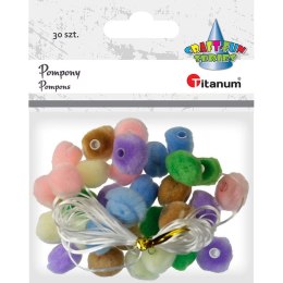 Titanum Pompony Titanum Craft-Fun Series korale mix 30 szt (DIY-19301)
