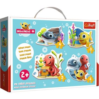 Trefl Puzzle Trefl puzzle baby classic 4w1 el. (36125)