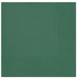 Paw Serwetki zielony bibuła [mm:] 330x330 Paw (SDL111116)