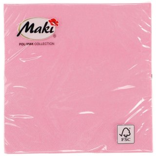 Pol-mak Serwetki Pol-mak różany papier [mm:] 330x330 (00048)