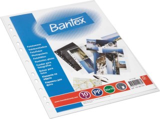 Bantex Koszulka na zdjęcia pionowa Bantex 10 x 15 cm 100 mic 10 szt. (2112-08)