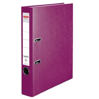 Herlitz Segregator dźwigniowy Herlitz Q. file Standard 0050011889 A4 50mm jagodowy (300004845)