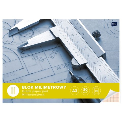 Interdruk Blok milimetrowy Interdruk A3 20k (BLMIA3)