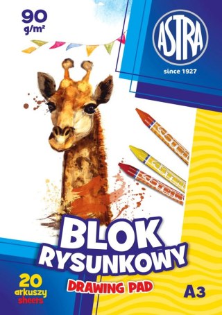 Astra Blok rysunkowy Astra A3 biały 100g 20k (106119002)