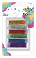 Titanum Brokat Titanum Craft-Fun Series metaliczny 6 kolor. (9903)