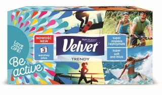 Velvet Chusteczki higieniczne Velvet 120 szt (Paradise)