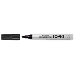 Toma Marker permanentny Toma, czarny 0,6mm ścięta końcówka (TO-091 3 3)