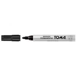 Toma Marker permanentny Toma, czarny 1,5mm okrągła końcówka (TO-090 3 2)