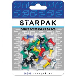 Starpak Pinezki Starpak Office kolor: mix 30 szt (149882)