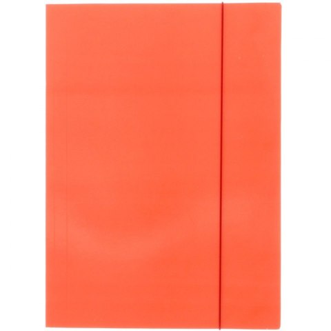 Kreska Teczka kartonowa na gumkę (jk) szkolna fluo A4 mix 250g Kreska