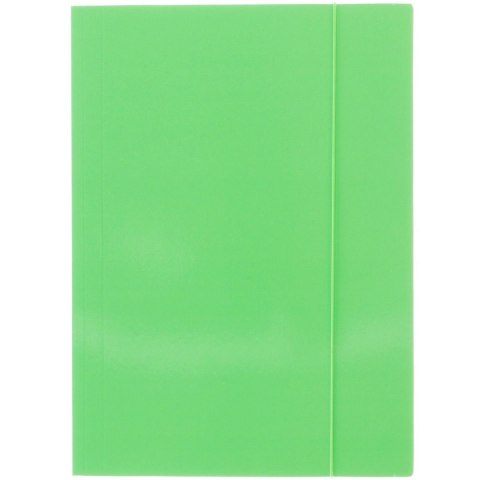 Kreska Teczka kartonowa na gumkę (jk) szkolna fluo A4 mix 250g Kreska