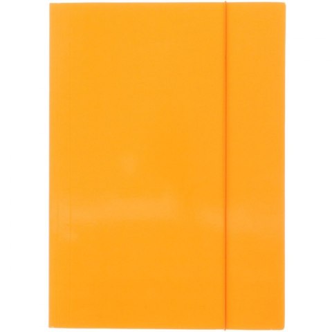 Kreska Teczka kartonowa na gumkę (jk) szkolna fluo A4 mix 250g Kreska