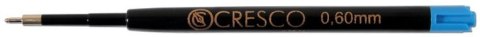 Cresco Wkład do długopisu wielkopojemny Cresco niebieski 0,6mm (033252) Cresco Wkład do długopisu wielkopojemny Cresco niebieski 0,6mm (033252)