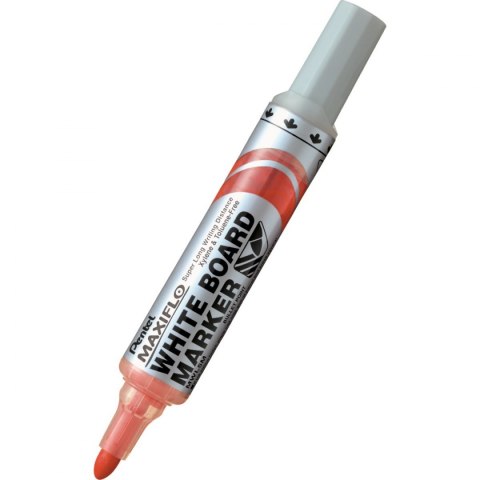 Pentel Marker suchościeralny Pentel, czerwony 2,0-2,5mm okrągła końcówka