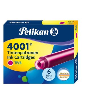 Pelikan Naboje krótkie Pelikan TP/6 321075 różowy (100435993)