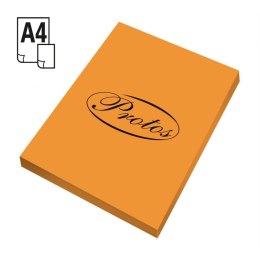 Protos Papier kolorowy A4 pomarańczowy 160g Protos