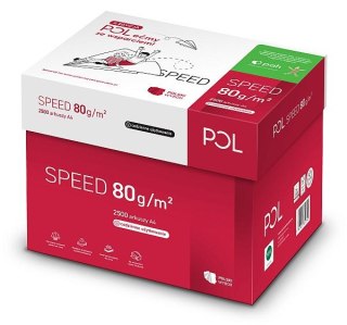 Pol Papier ksero Pol speed A4 biały 500k. 80g [mm:] 210x297