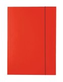 Esselte Teczka kartonowa na gumkę A4 czerwony 400g Esselte (13436)