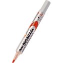 Pentel Marker suchościeralny Pentel, czerwony 1,1-2,2mm okrągła końcówka