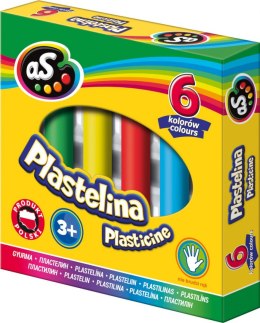 As Plastelina As 6 kol. mix (303219001)