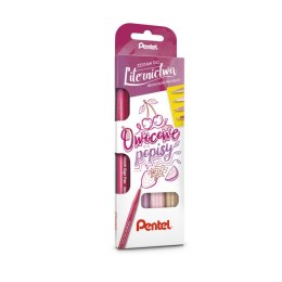 Pentel Flamaster Pentel 4 kol. (SES15C-ST4BEPPPL)